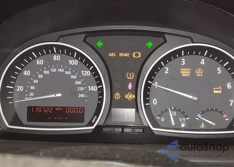 2006 BMW X3 3.0I from USA, damaged, VIN WBXPA93446WG77448